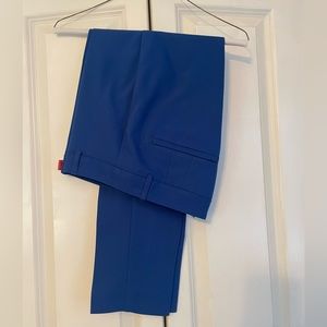 Electric blue ankle pants